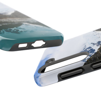 Scenic Mountain Tough Phone Case - Durable Design for Outdoor Enthusiasts