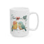 Inspirational Bird Ceramic Mug - "I Love You a Little" - Perfect Gift for Nature Lovers