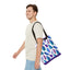 Boho Colorful Feather Tote Bag - Stylish Eco-Friendly Carryall for Everyday Use
