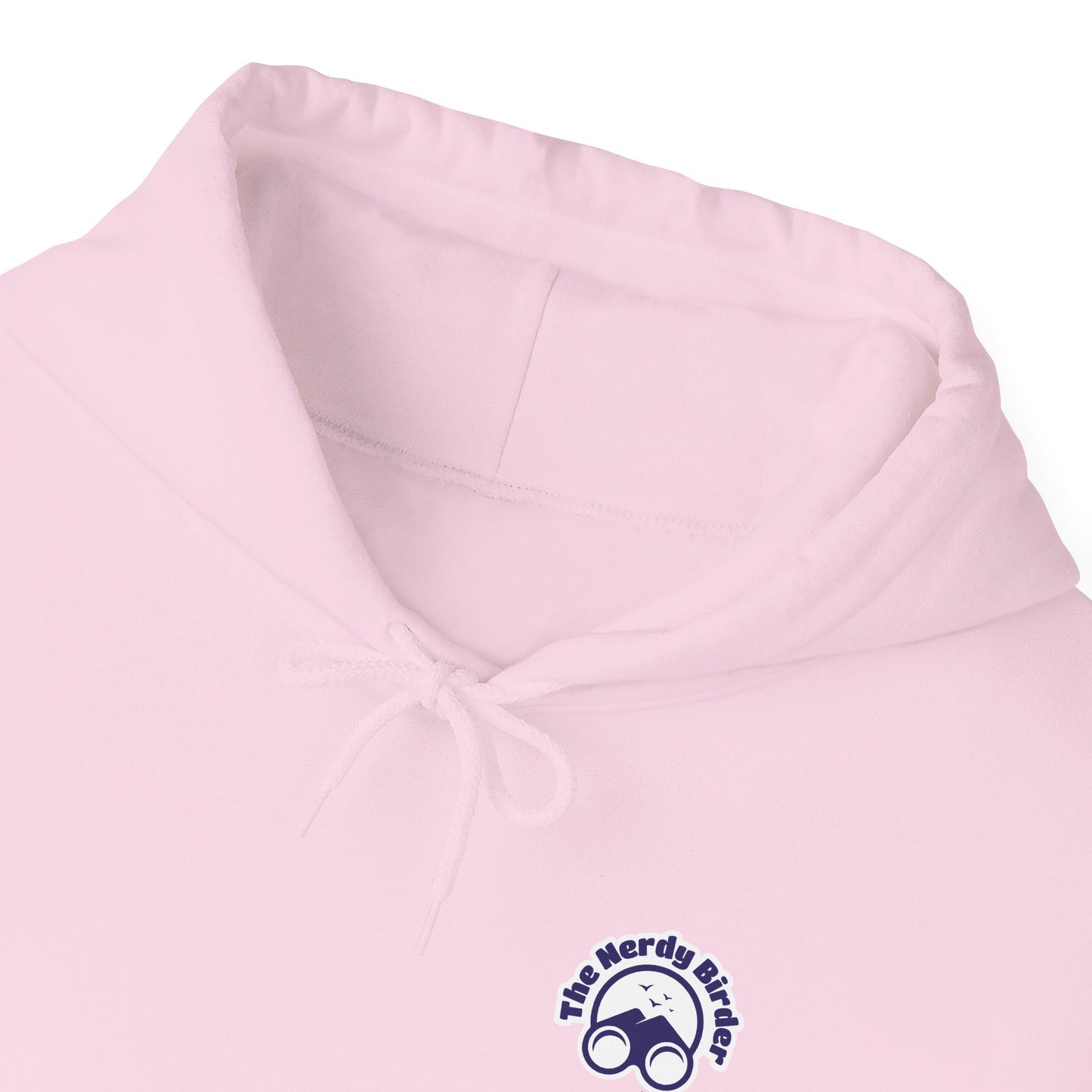 The Nerdy Birder Silly Goose Club Back Design Unisex Hoodie - Cozy Sweatshirt for Nature Lovers