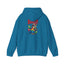 The Nerdy Birder - "Bird!" Back Design Unisex Hoodie - Cozy Sweatshirt for Nature Lovers