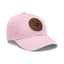 The Nerdy Birder - "Fluent in Fowl Language"  Dad Hat, Leather Patch Cap, Perfect Gift for Dads, Nature Lovers, Casual Style Cap, Summer Accessories