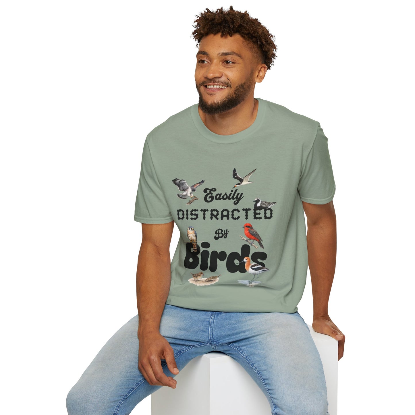 Easily Distracted by Birds - Texas Edition T-shirt