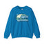 Bird Watcher Teal Graphic Unisex Crewneck Sweatshirt