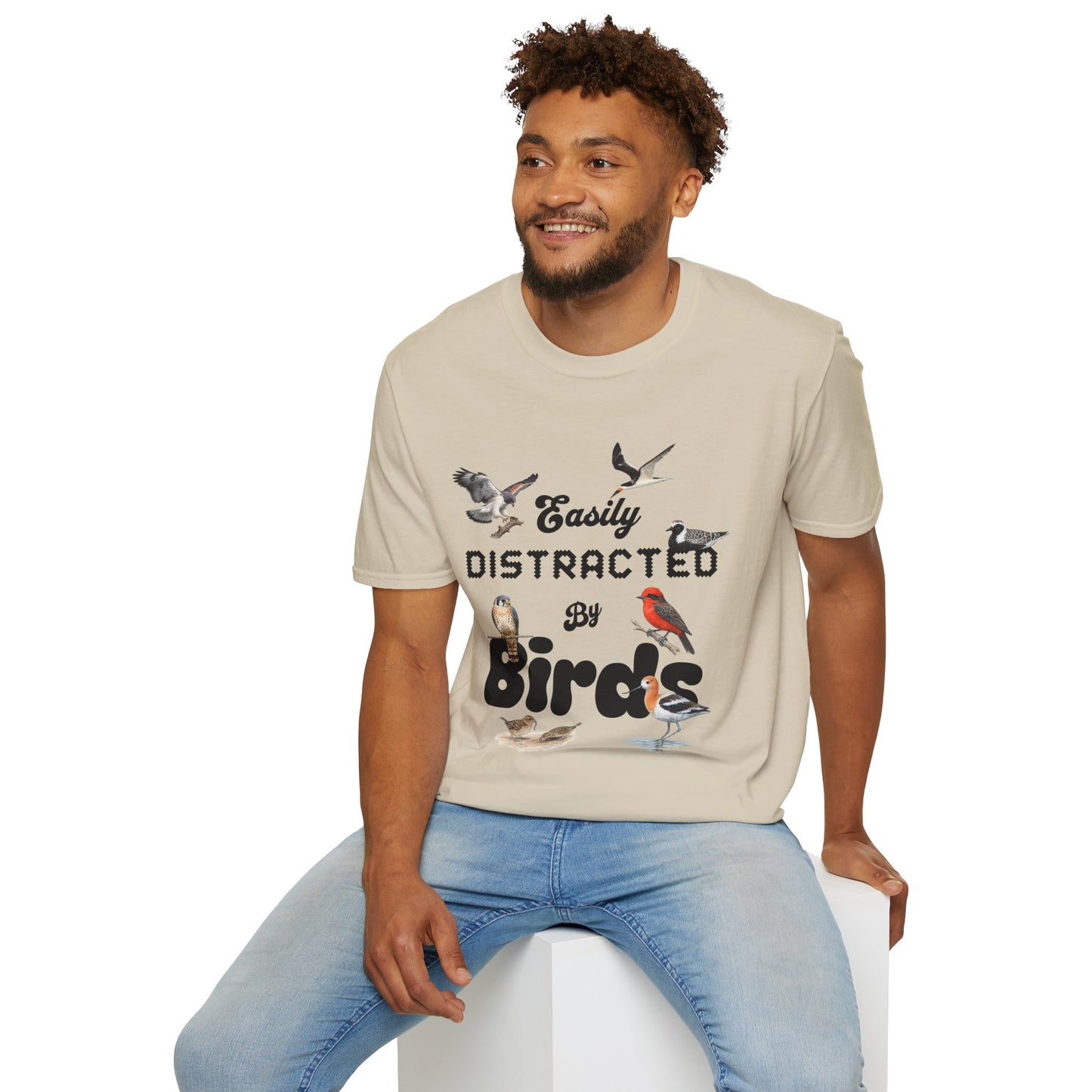 Easily Distracted by Birds - Texas Edition T-shirt