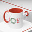 Joyful Holiday Accent Coffee Mug - Perfect Gift for Christmas & Winter Celebrations