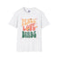 Peace Love Birds Unisex Softstyle T-Shirt - Retro Vibe Tee for Casual Wear