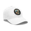 The Nerdy Birder - "Birding is Better in the Mountains" Dad Hat, Leather Patch Cap, Perfect Gift for Dads, Nature Lovers, Casual Style Cap, Summer Accessories