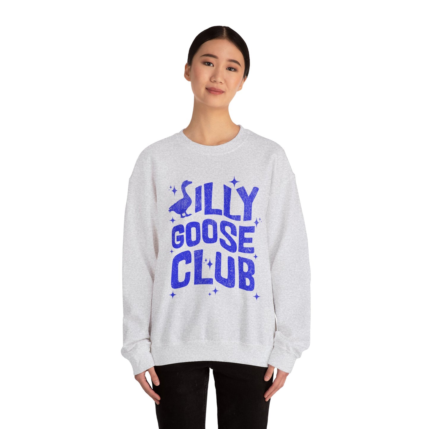 The Nerdy Birder Silly Goose Club Unisex Crewneck Sweatshirt
