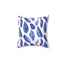 Boho-Chic Purple Hues Feather Decorative Pillow | Cozy Home Accent