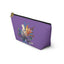 Peaceful Dove Accessory Pouch in Purple