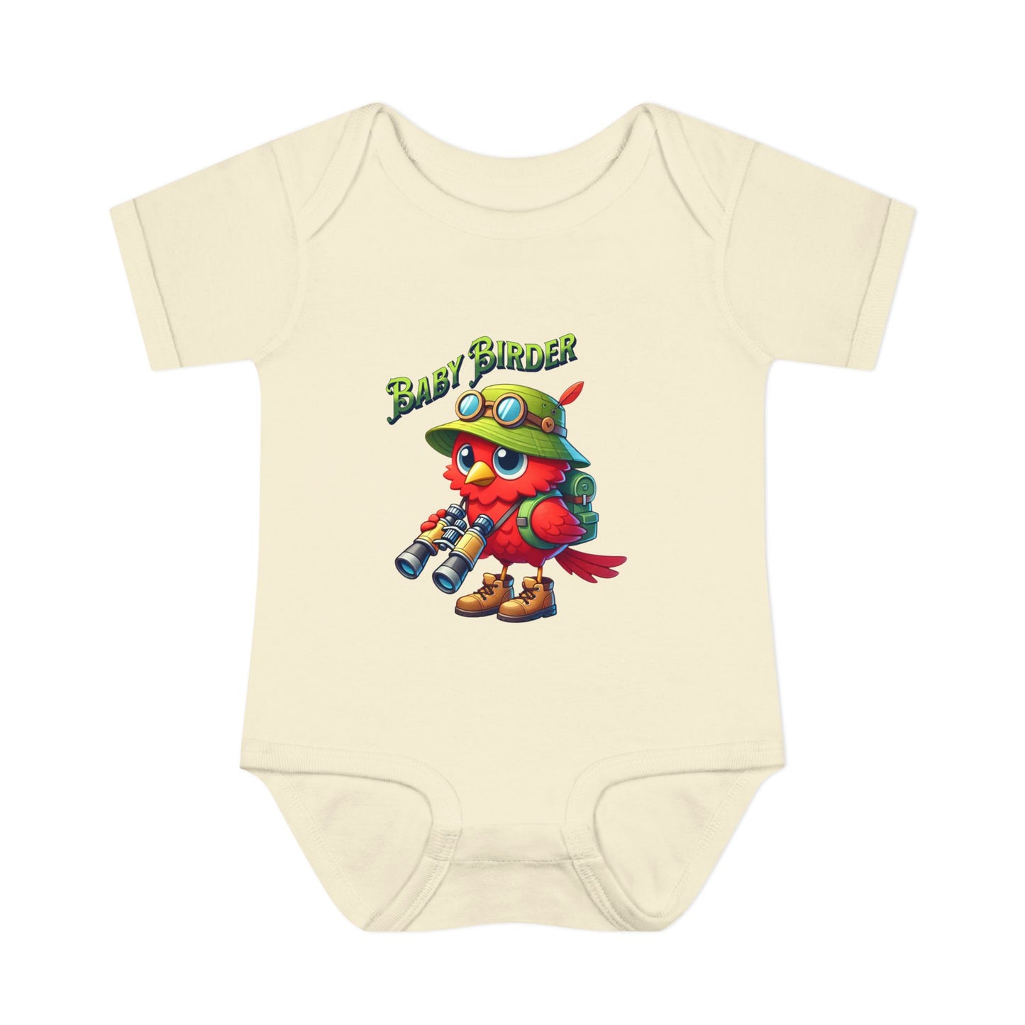 The Nerdy Birder - Baby Birder Infant Bodysuit, Cute Baby Clothes, Baby Shower Gift, Newborn Outfit, Baby Apparel, Gift for Bird Enthusiasts