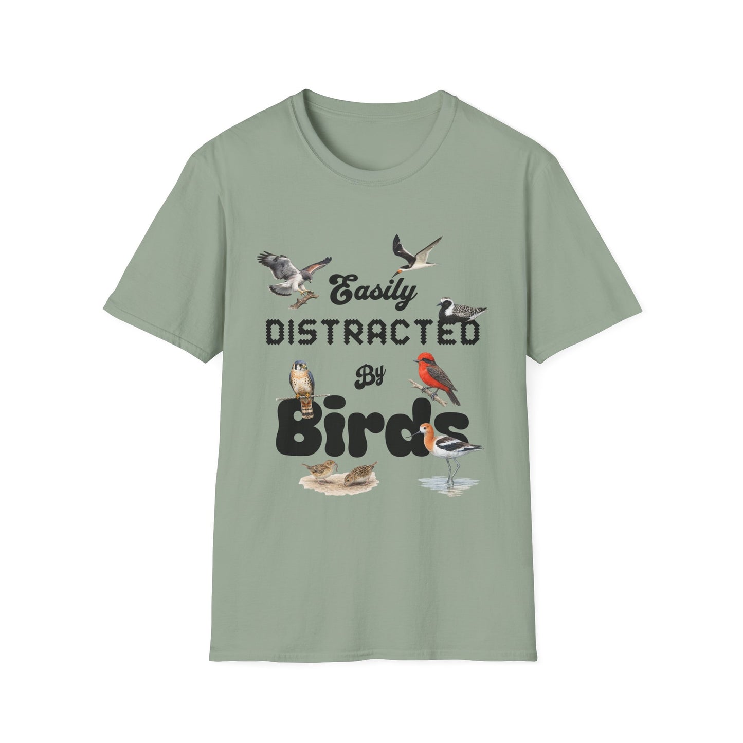 Easily Distracted by Birds - Texas Edition T-shirt