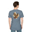 Texas Red-Tailed Hawk on the back of the T-Shirt