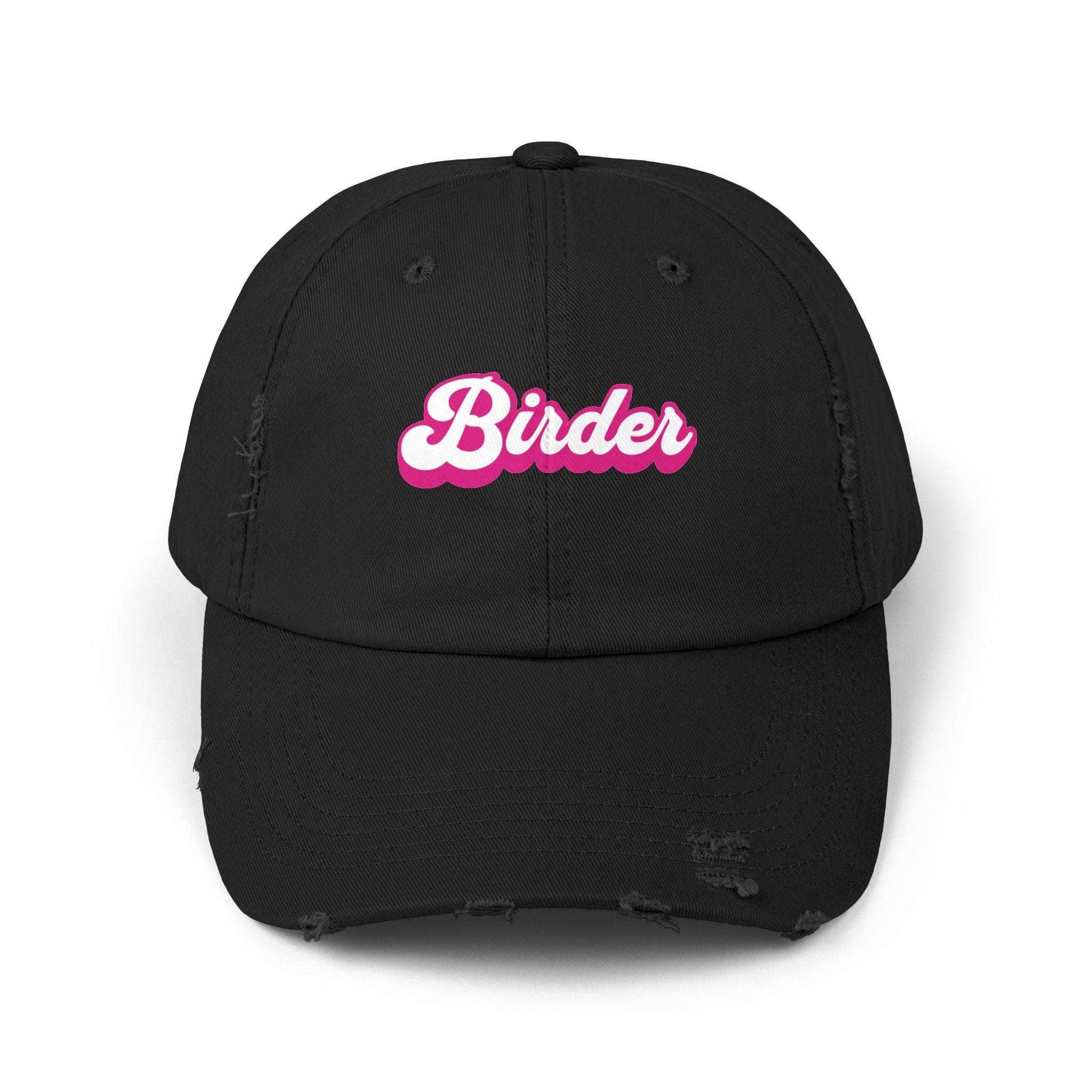 The Nerdy Birder Birder Vintage Style Hat - Unisex Distressed Cap