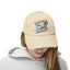 The Nerdy Birder Quack Attack Vintage Style Hat - Unisex Distressed Cap
