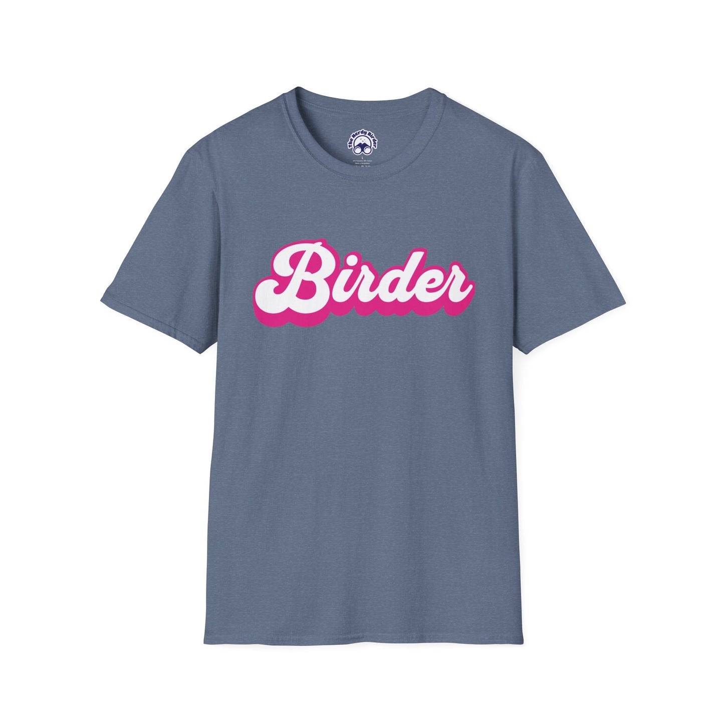 Birder Unisex Softstyle T-Shirt - Retro Vibe Tee for Casual Wear