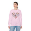 Bird Heart Graphic Unisex Crewneck Sweatshirt