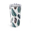 Boho Teal Plumb Feather Print 20oz Tumbler - Stylish Travel Mug for Outdoor Lovers