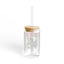 The Nerdy Birder Cool Bird 16oz Sipper Glass With Bamboo Lid