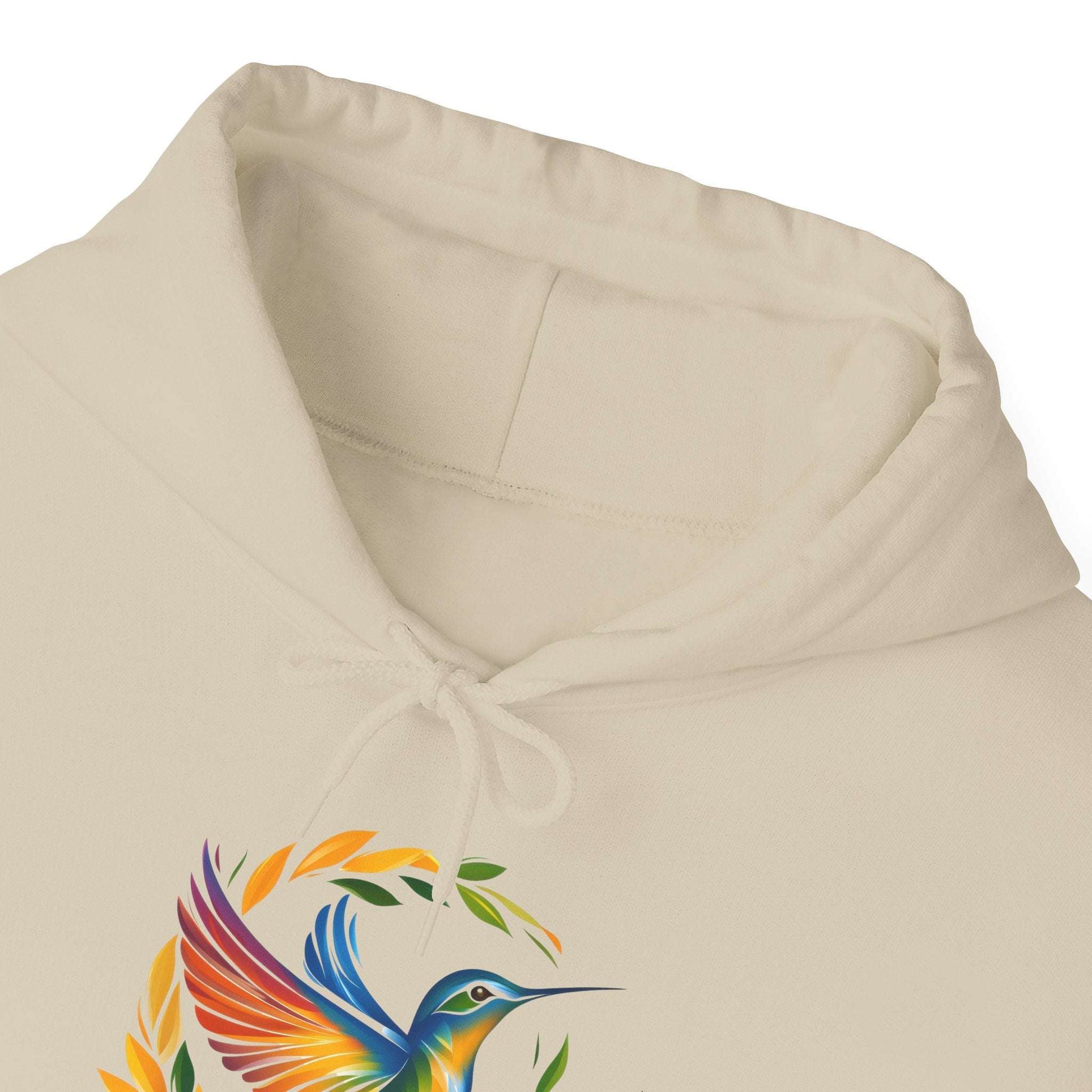 The Nerdy Birder Hummingbird Unisex Hoodie - Cozy Sweatshirt for Nature Lovers