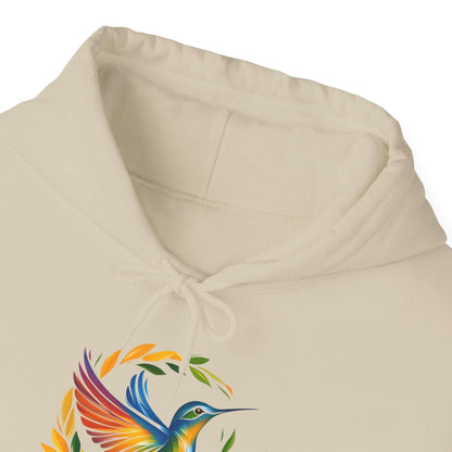 The Nerdy Birder Hummingbird Unisex Hoodie - Cozy Sweatshirt for Nature Lovers