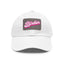 Pink Birder Hat with Leather Patch