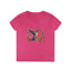 Hummingbird Blooms Ladies' V-Neck T-Shirt