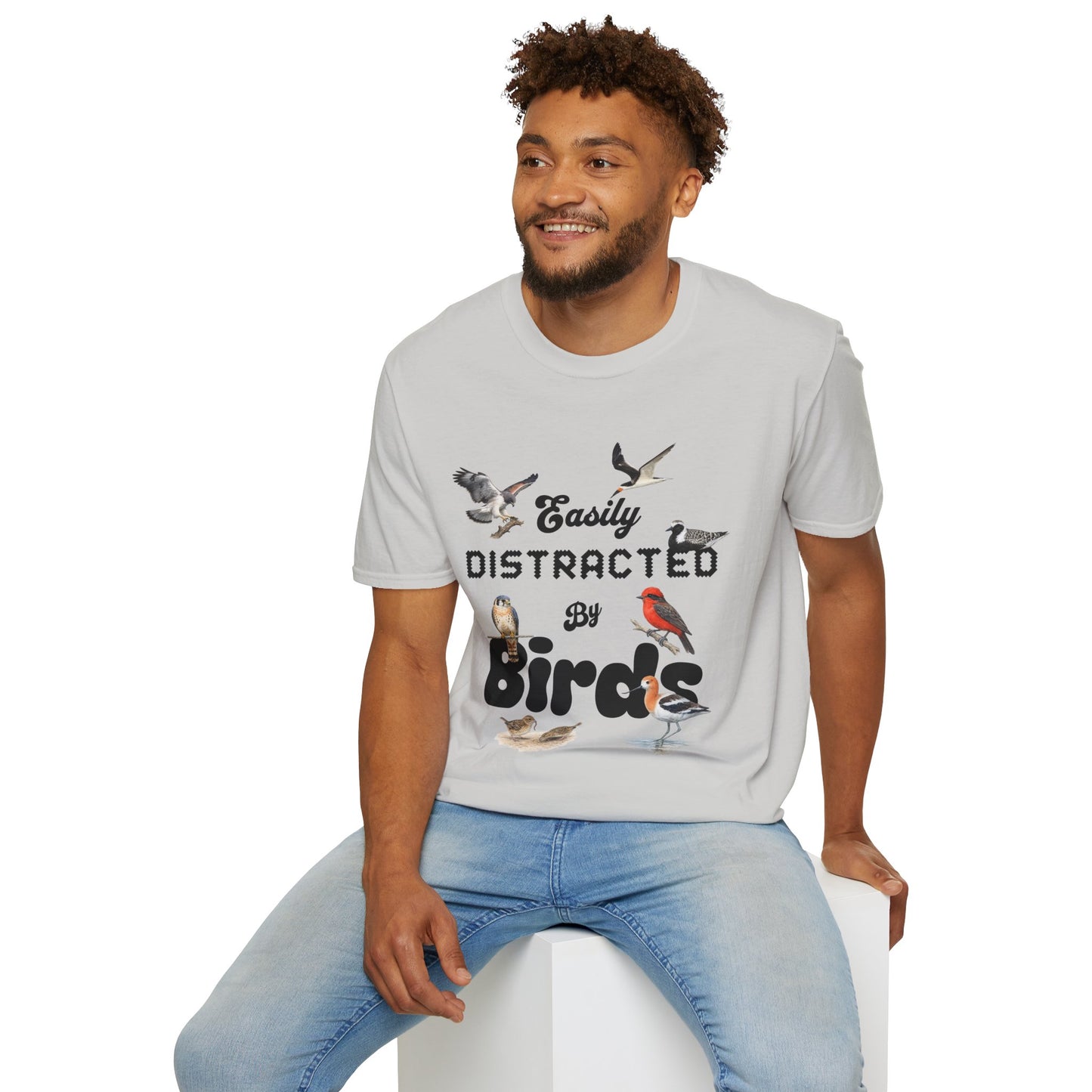 Easily Distracted by Birds - Texas Edition T-shirt