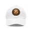 The Nerdy Birder - "I'd Rather be Birding" Dad Hat, Leather Patch Cap, Perfect Gift for Dads, Nature Lovers, Casual Style Cap, Summer Accessories