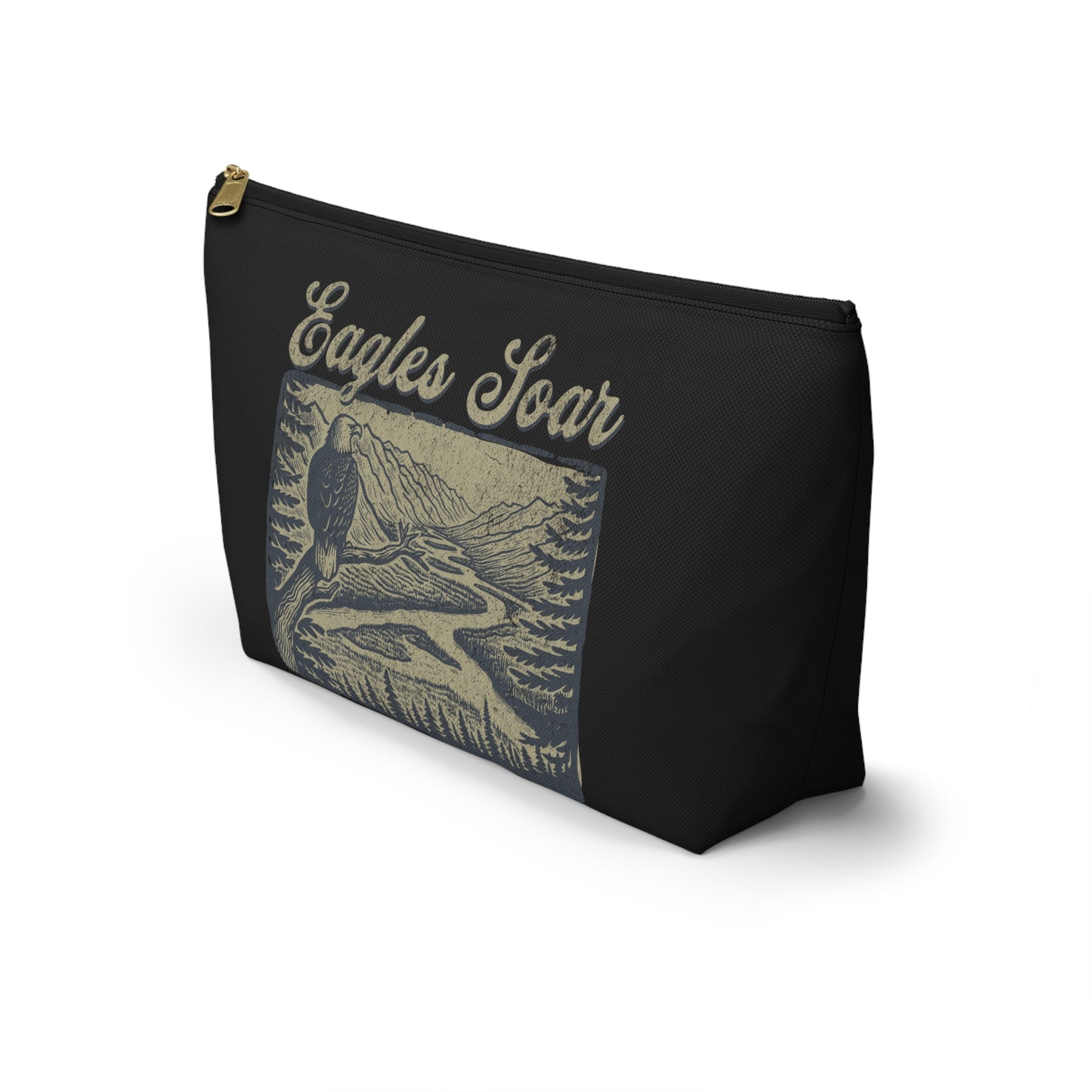 Eagles Soar Accessory Pouch - Organizer, Gift for Birdwatchers, Makeup Case, Travel Pouch