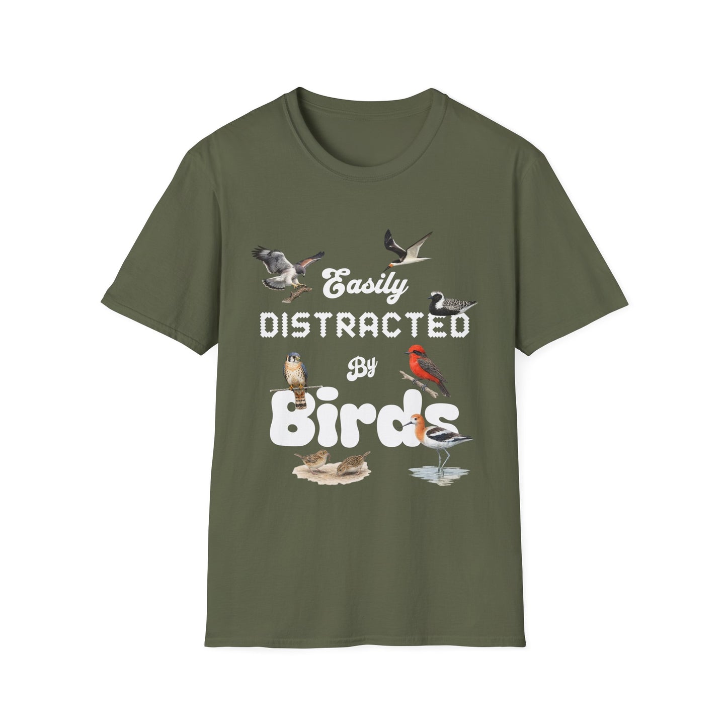 Easily Distracted by Birds - Texas Edition T-shirt