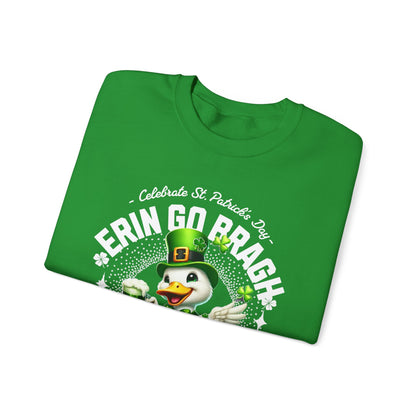 St. Patrick's Day Lucky Duck Sweatshirt - Celebrate with Style!