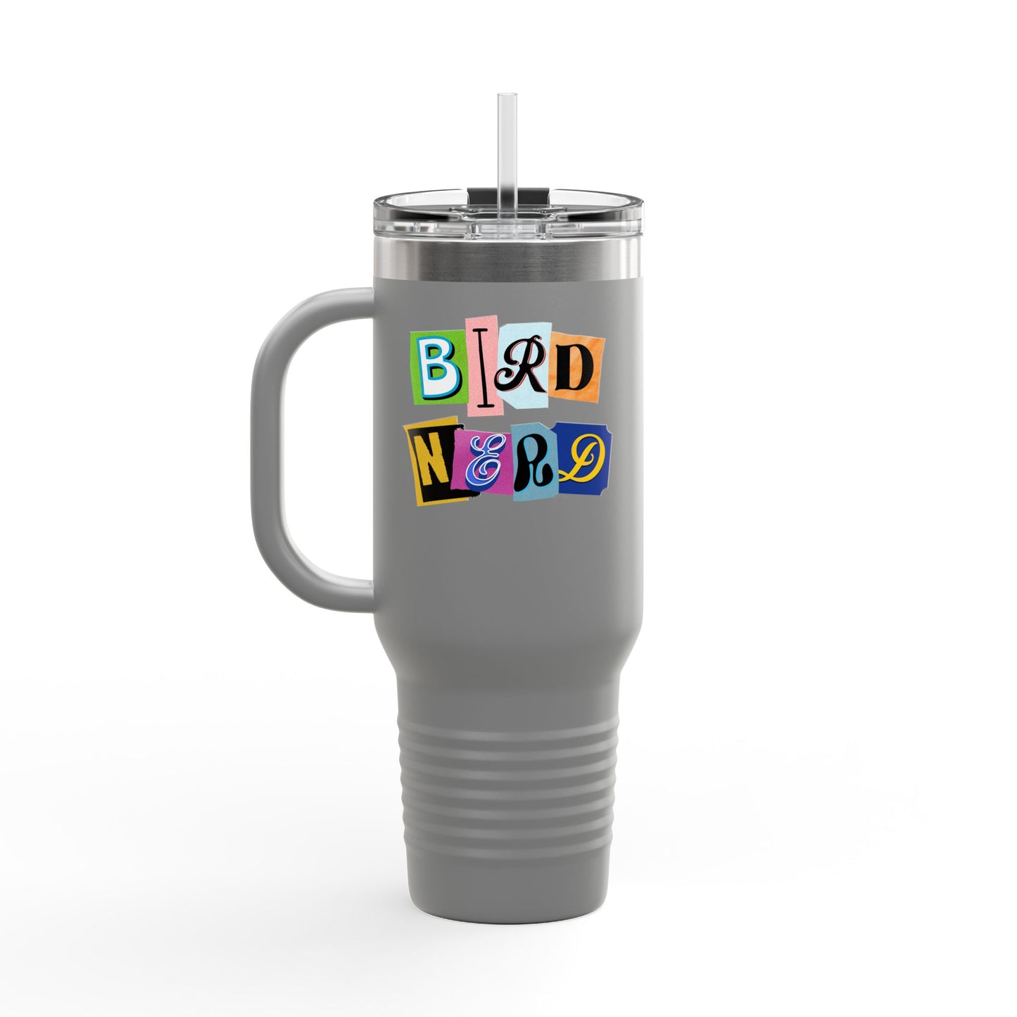 The Nerdy Birder Bird Nerd Insulated Travel Mug, 40oz