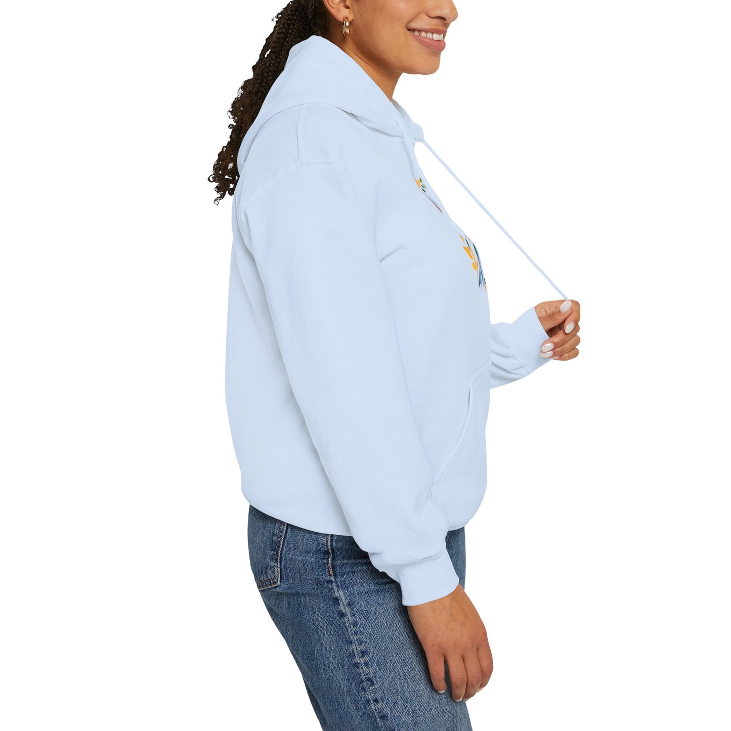 Hummingbird Rainbow Hoodie - Cozy Sweatshirt for Nature Lovers