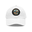 The Nerdy Birder - "Birding is Better in the Mountains" Dad Hat, Leather Patch Cap, Perfect Gift for Dads, Nature Lovers, Casual Style Cap, Summer Accessories