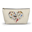 Bird Heart Accessory Pouch Natural