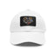 Bird Heart Hat with Leather Patch, Casual Cap for Bird Lovers