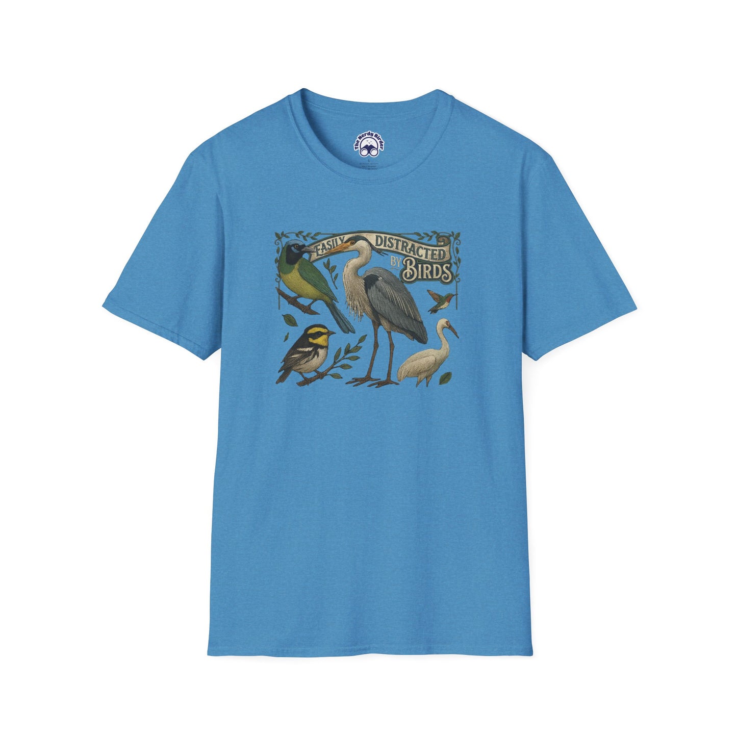 Easily Distracted by Texas Birds Graphic T-Shirt