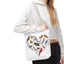 Bird Lovers Tote Bag - Colorful Heart Design for Nature Enthusiasts