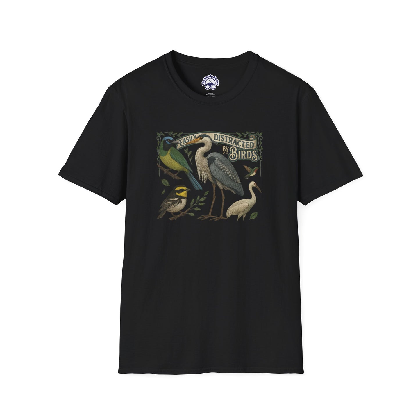 Easily Distracted by Texas Birds Graphic T-Shirt