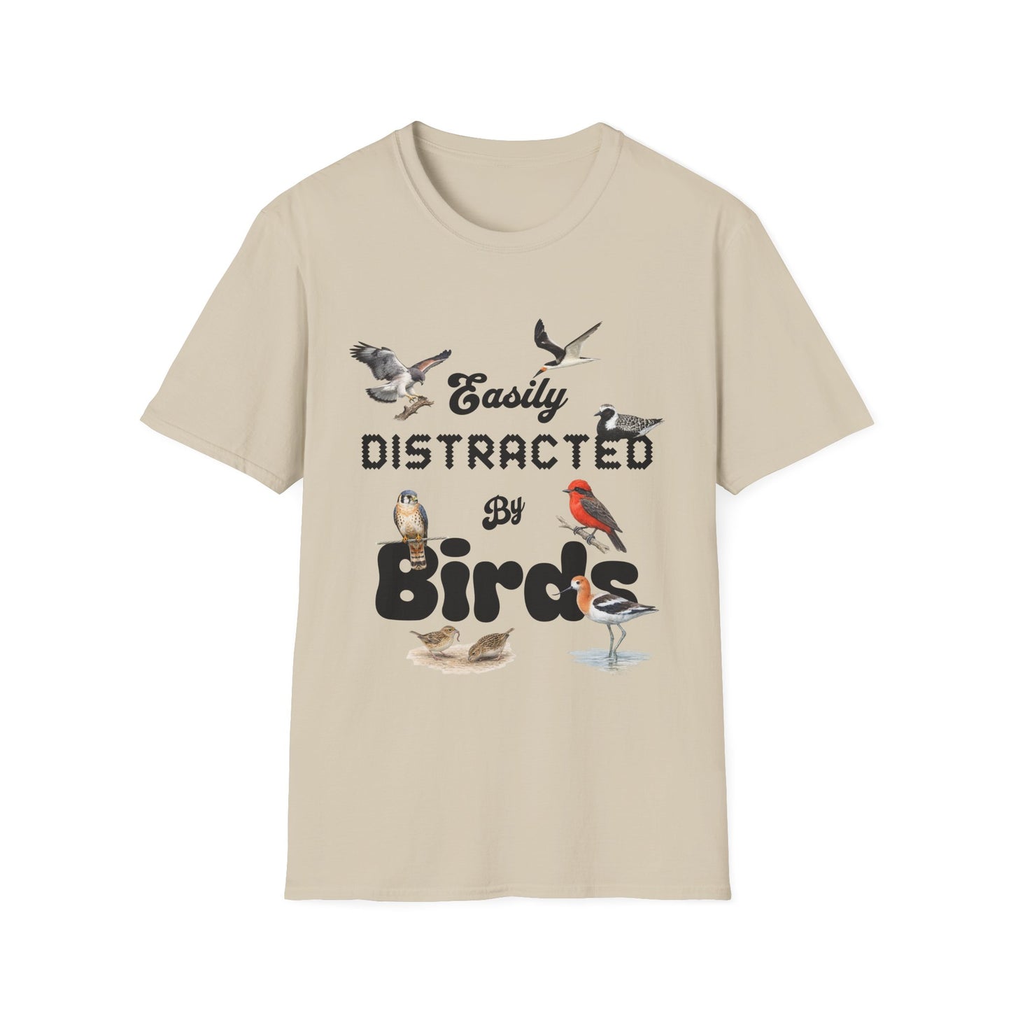 Easily Distracted by Birds - Texas Edition T-shirt