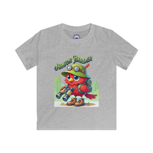 The Nerdy Birder - Adorable Kids Junior Birder Tee - Perfect for Nature Lovers, Birthday Gift, Outdoor Adventures, Birdwatching Fun