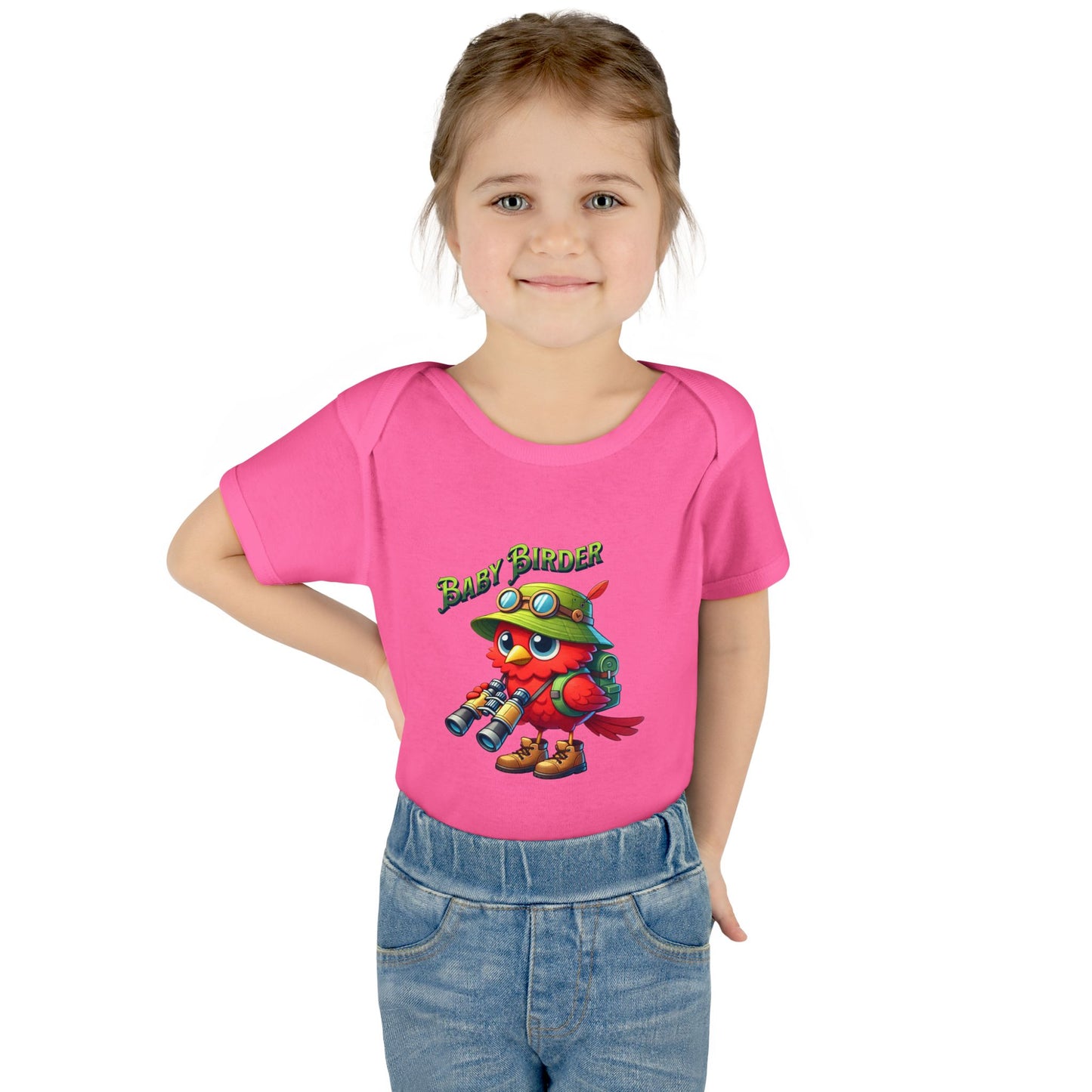 The Nerdy Birder - Baby Birder Infant Bodysuit, Cute Baby Clothes, Baby Shower Gift, Newborn Outfit, Baby Apparel, Gift for Bird Enthusiasts