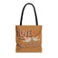Love Takes Flight Tote Bag – Perfect for Romantic Valentine Gift and Everyday Use