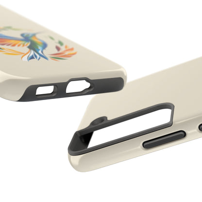 Hummingbird Rainbow Tough Phone Cases