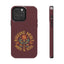The Nerdy Birder - Birding Heals the Mind & Soul Design, Tough Secure Phone Covers for Bird Lovers, Artistic Gifts for Nature Enthusiasts