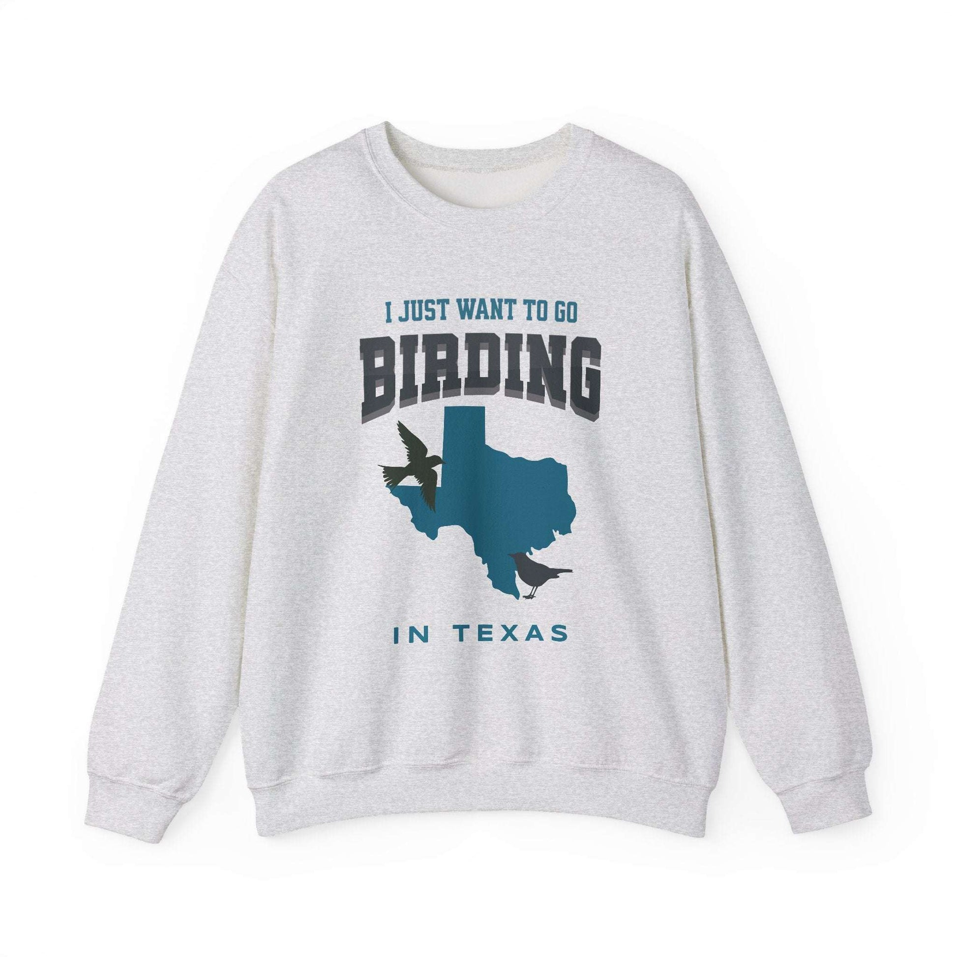 Birding in Texas Crewneck Sweatshirt - Unisex Heavy Blend