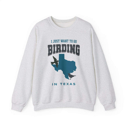 Birding in Texas Crewneck Sweatshirt - Unisex Heavy Blend