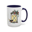 Cozy Christmas Lantern Accent Coffee Mug – Perfect Gift for Bird Lovers